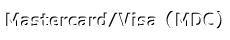 Mastercard/Visa（MDC）